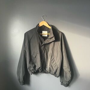 Women's Cropped Black Jacket